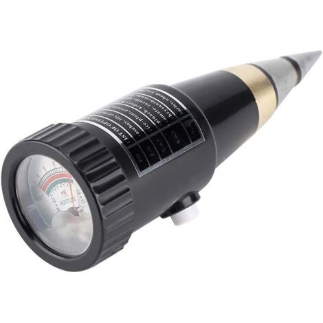 Humidimètre de sol haute précision PH humidimètre de sol, testeur d'humidité de jardin portable PH 3-8 10-80% détecteur d'humidité pour plantes de jardin pelouse agriculture d'intérieur (1/5)
