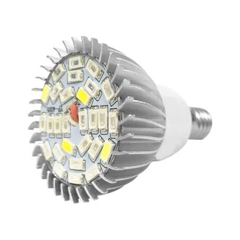 TOPINCN Lampe de Culture à LED 28W Spectre Complet E14 / GU10 LED élèvent Une Ampoule de Lumière pour Les Ampoules à Spectre de Plantes à Fleurs Lampes de Croissance et de Floraison 85V-265V(E14) (1/5)