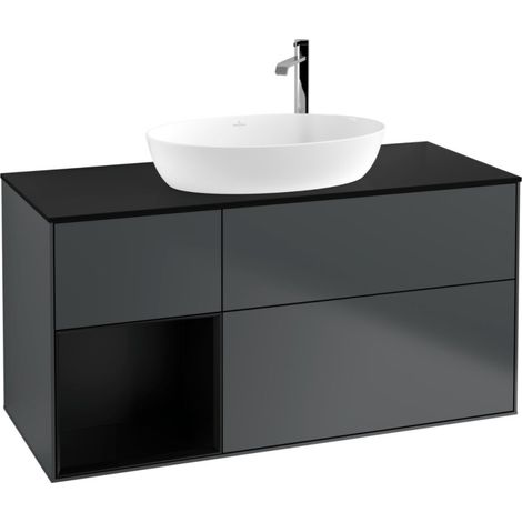 Villeroy & Boch F942PDHG meuble sous-lavabo Finion F94 (1/2)