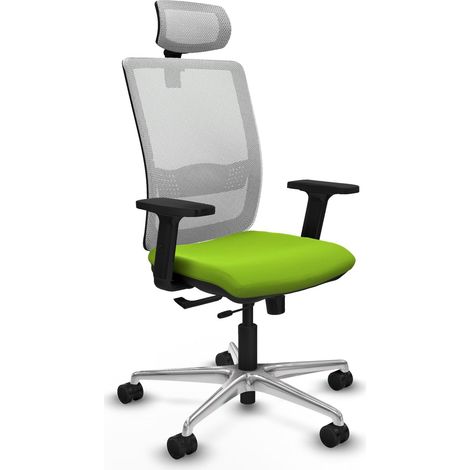 Chaise piqueras y crespo Haches noir accoudoirs réglables (1/2)