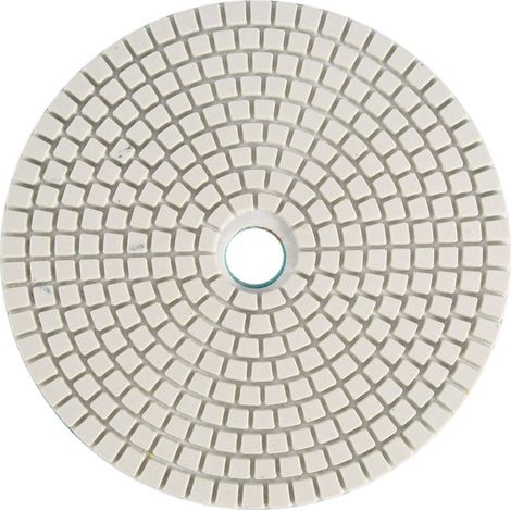 Lot de 5 disques de polissage diamant 125mm à eau pour granit, marbre et béton - Meules abrasives 5 pouces qualité professionnelle (Grain 2000) (1/2)