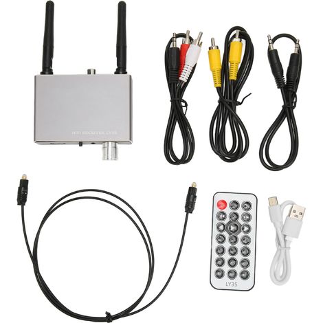 Récepteur Émetteur Audio Bluetooth sans Fil pour Toslink Coaxial, Convertisseur Numérique Analogique (1/5)