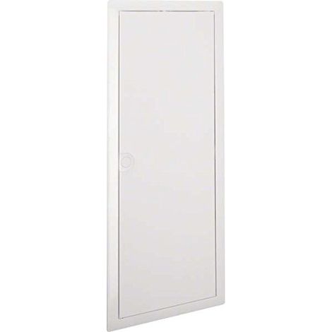 Porte de coffret électrique 5 rangées RAL9010 – Pour petit distributeur – Accessoire HAGER – SKU VZ105N