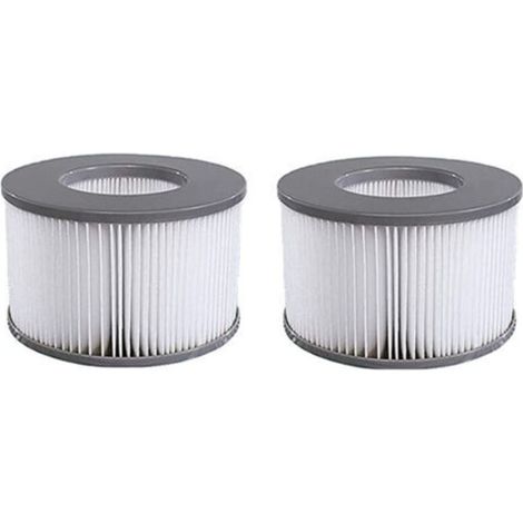 Lot de 2 Cartouches filtrantes pour Spa Gonflable MSPA, filtres pour Spa Gonflable (1/3)