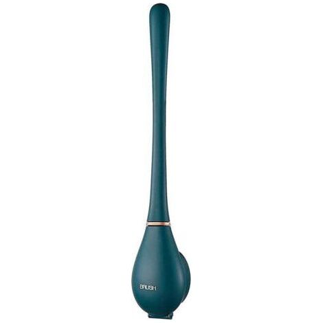 Flexible Silicone Toilet Brush - No-Drill Wall Mount Installation - Quick-Drying Holder - Efficient Cleaning of Difficult Corners (1/5)