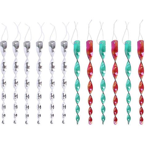 Set aus reflektierenden Vogelabwehrstäben, effektive und attraktive Hängespiralen, ein Schutzmittel für Gärten, Häuser, Bauernhöfe und Felder. (156 Zeichen)