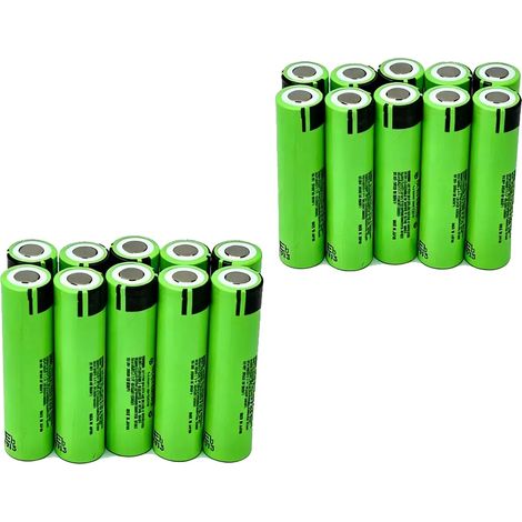 Batteria agli ioni di litio, capacità 3400 mAh, corrente di scarica 20 A, 20 pezzi (1/2)
