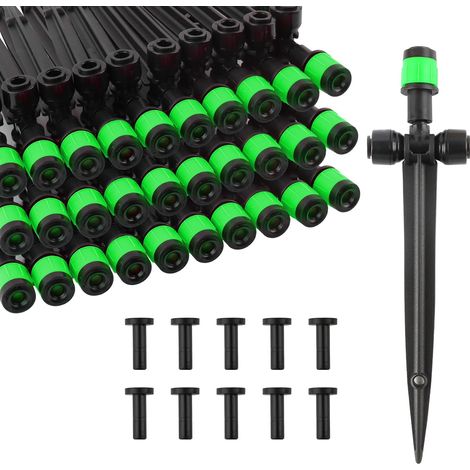 30-Kanal-Sender, Schnellanschluss, 360° verstellbar, 1/4"-Schlauch, Garten, Gewächshaus (1/5)