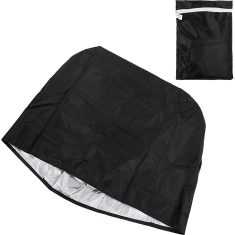 Housse de barbecue imperméable, protection UV et anti-pluie pour jardin, accessoire de grill. (1/5)