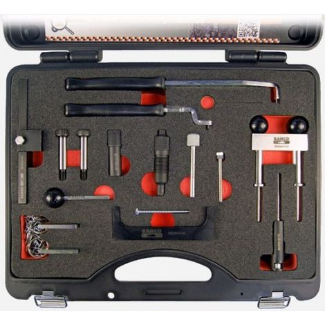 BAHCO - Coffret d'outils de calage pour moteurs WM 1.4-1.6-1.8-2.0 Essence
