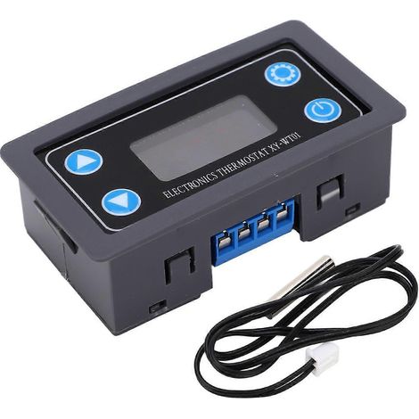 Digitales Temperaturreglermodul mit LCD-Display, akustischem und optischem Alarm, Datenübertragung und elektrischer Temperaturregelung