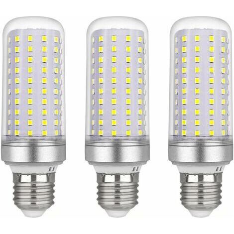Ampoule Led E27 Maïs 30w, AC175-265V, Blanc Froid 6000K 2500LM, Non Dimmable, 300W Ampoule Halogène Équivalent, Ampoule Maïs Led pour Lustres, Plafonniers, Lampes de Table et Lampadaires, Lot de 3 (1/5)