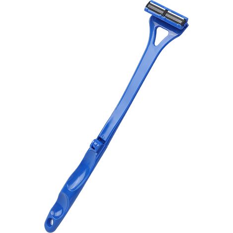 Tondeuse à poils du dos pliable à long manche, manuelle, 3 lames, pour hommes (1/5)