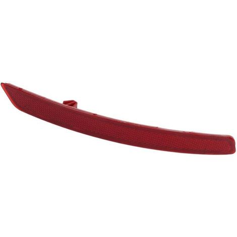Catarifrangente posteriore destro per paraurti 6340H4 con lente rossa a LED, ricambio per luce posteriore per Peugeot 508 (1/3)