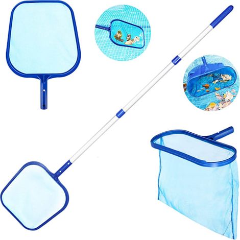 Épuisette profonde pour ramasser feuilles, insectes et débris convient pour une utilisation dans les bassins, fontaines, spas et baignoires.-AquaForge (1/5)