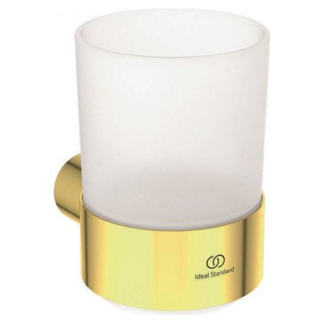 IDEAL STANDARD T4505A2 verre de bouche Conca, rond, or brossé (1/3)