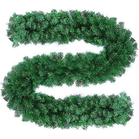 Décorations de Noël vertes pour l'extérieur ou l'intérieur, jardin, verdure artificielle