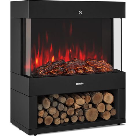 Cheminée électrique décorative avec protection contre la surchauffe