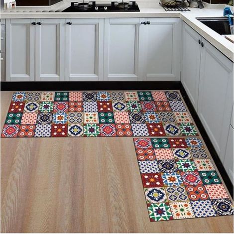 Set mit 2 Küchen-/Badematten – 40 x 60 cm und 40 x 120 cm (1/5)