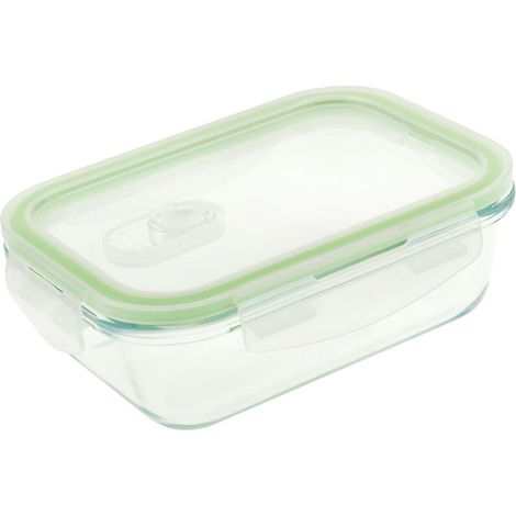 Conteneur Boîte alimentaire en verre hermétique avec valve active 400 ml (1/5)