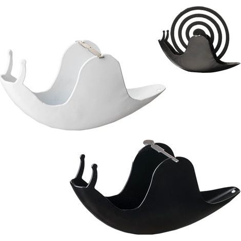 Soporte para incienso en espiral antimosquitos, soporte para espiral antimosquitos, estuche para espiral repelente de mosquitos (2 unidades) (1/5)