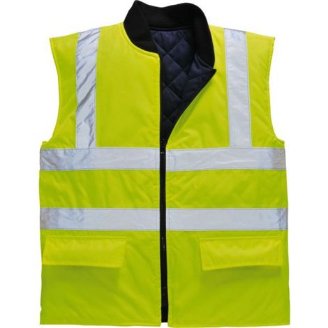 Gilet HV Réversible couleur : Orange taille XXXL - PORTWEST