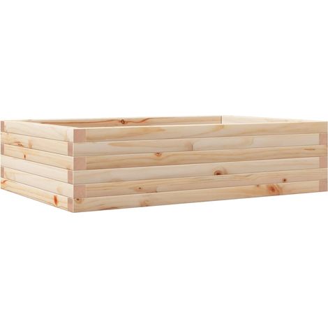 Maison Exclusive - Fioriera da Giardino 90x60x23 cm in Legno Massello di Pino