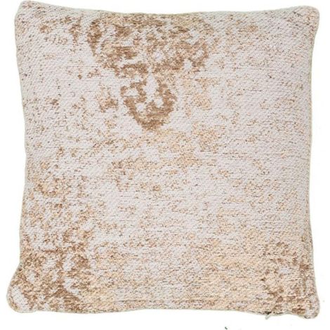 Coussin Déco "Nostalgia" 45x45cm Sable (1/3)