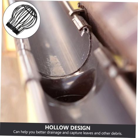 4 Pièces Couvercle en Maille Anti-Blocage pour Drain de Sol gouttière Siphon de Sol sur Le Toit Bain Filtre Couvercle d'évier en Plastique Siphon de (1/3)