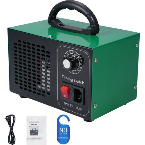 Decdeal Ozongenerator 45.000 mg/h Industrial/Home O3 Luftreiniger Deodorizer für Bereiche mit 2500 Quadratfuß hoher Kapazitätsmaschine Ionisator Geruchsräume Rauchwagen Haustiere