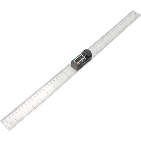 2-in-1 digitaler elektronischer Winkelmesser mit 0-360°-Anzeige für die Holzbearbeitung (300 mm) (1/5)