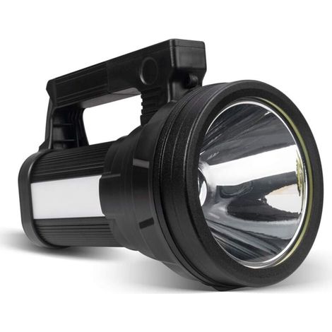 Lampe Torche LED Ultra Puissante, 12000mAH Lumens Lampe de Poche Rechargeable, tanche IPX4, USB Torche pour Camping/Randonne/Urgence/Coupure de Courant (1/5)