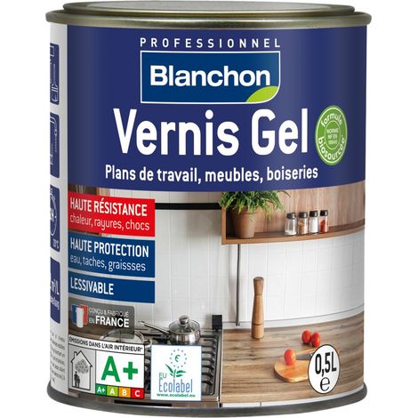 Vernis Gel Biosoucé 5 couleurs 2 finitions 4 Conditionnement - Incolore 0,5 L (1/5)
