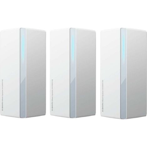 El pack de 3 unidades del Xiaomi Mesh System AX3000 NE brinda una cobertura inalámbrica de largo alcance en nuestro hogar, así como una rápida velocid