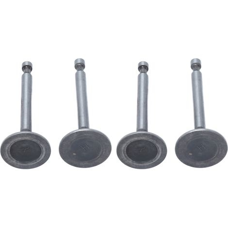 2 Sets Engine Valve Kit Stainless Steel Intake Exhaust Stem for 2KW 2.5KW 3KW 168F GX160