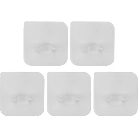 Support pour rasoir et téléphone – Support auto-adhésif pour mur (5 unités) – Idéal pour la salle de bains et la cuisine – Hooks pour objets multifonctions (1/5)
