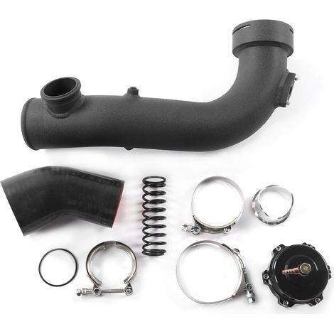 Turbocompresseur tuyau d'admission de refroidissement par air OEM C-Clip CNC Fit pour N54 E88 E90 E91 E92 E93 (1/5)