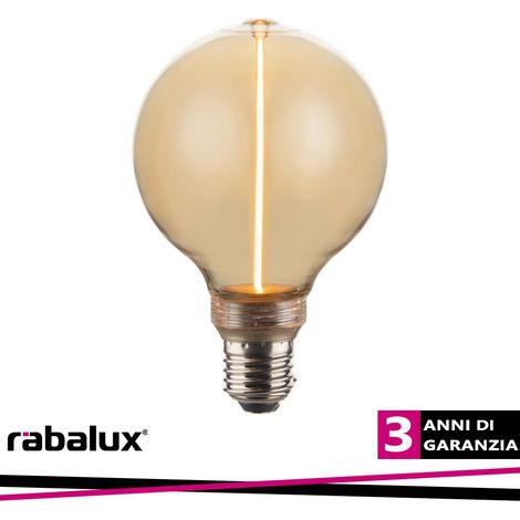 FIL. LED, E27 G95, 4W, 170LM, 1800K
