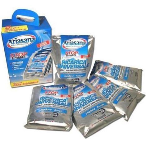 5 Pz Ariasana  Buste 450 Gr Busta Inodore Enkel Ricarica -- Fer 95655 (1/4)