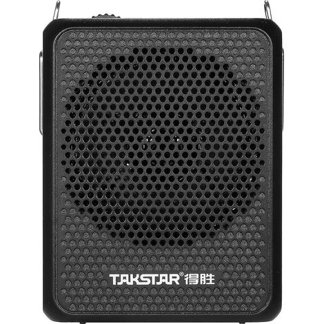 Amplificateur de son portable rechargeable Takstar E126a, mini amplificateur vocal avec microphone filaire sur la tête et ceinture, idéal pour l'enseignement et la formation au chant.