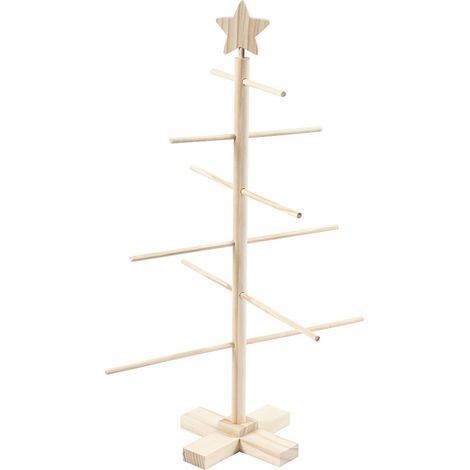 Albero di Natale, H: 60 cm, L: 40,5 cm, pino, 1pc (1/2)