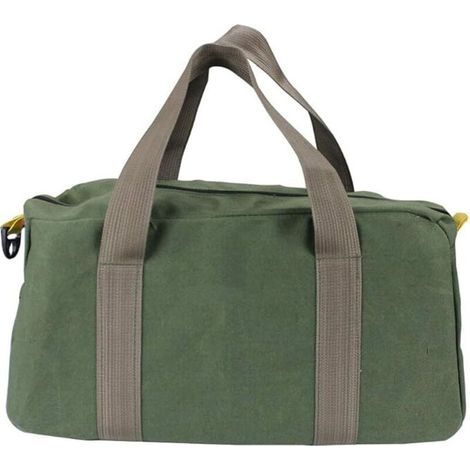 Sac À Outils De Plomberie 14 Pouces Vert Robuste À Grande Ouverture Pour Multiples Outils (1/4)
