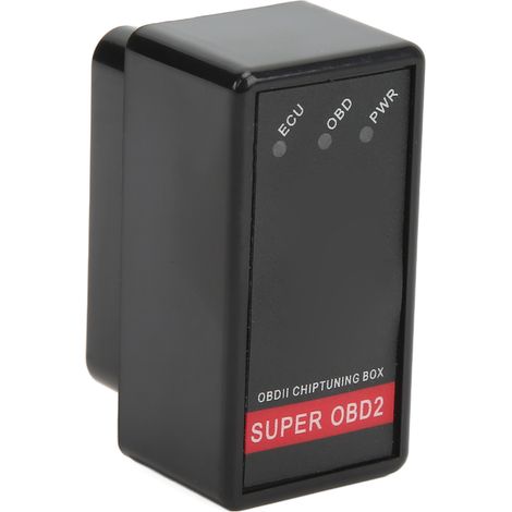 Boîtier de réglage OBD2 pour économie de carburant avec interrupteur 12-24 V universel ABS ECO Energy pour voitures (1/5)