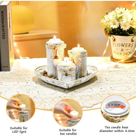 Bracelets de lavage en microfibre JeiibrZui - 4 paires - Marron, blanc et multicolore - Pour le nettoyage du visage, le maquillage, le yoga et le (1/5)