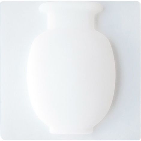 Vaso autoadesivo in silicone per pareti: sicuro ed ecologico. (1/4)