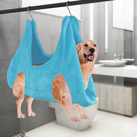 Extra dicke Krallenschere für Haustiere (Blau - Größe L)