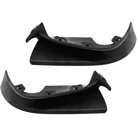 1 paire de supports extérieurs de pare-chocs avant pour X3 X4 G01 G02 2018-2021 51118070393/51118070394, garniture de moulure de calandre latérale (1/5)