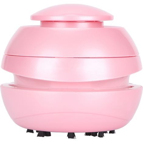 Handstaubsauger für Krümel und Staub, tragbar für Zuhause und Büro, rosa (1/5)