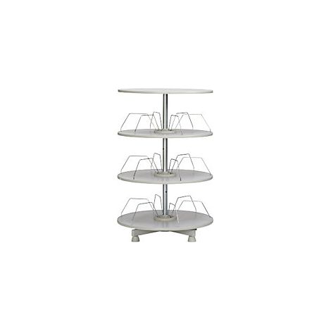kaiserkraft Colonna girevole Ø ripiani 1000 mm 3 ripiani (1/3)