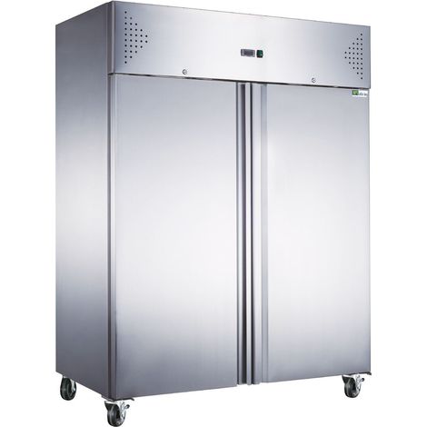Armoire réfrigérée inox - 1200 l - positive - 2 portes - AFI COLLIN-LUCY (1/4)